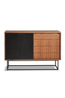 Contemporary Sliding Door Sideboard | WOUD Virka | Oroatrade.com