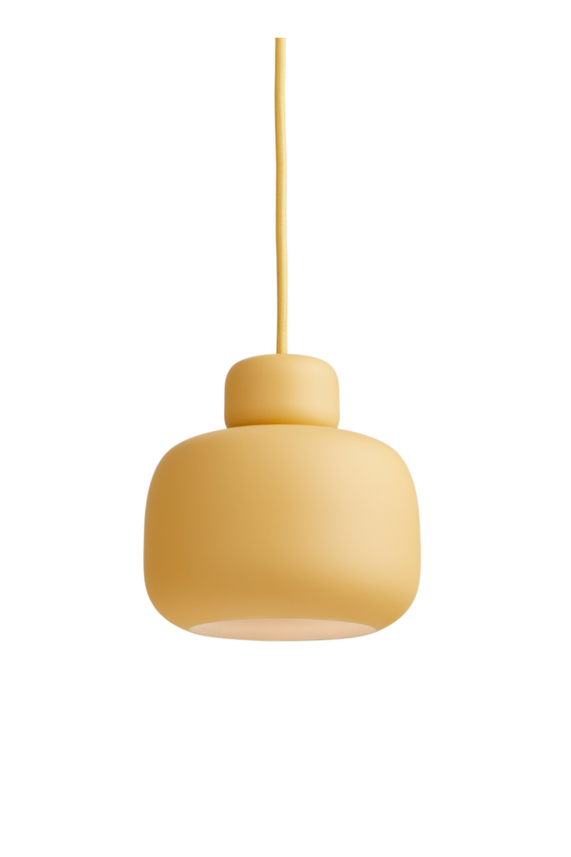 Modern Minimalist Pendant Lamp S | WOUD Stone | Oroatrade.com