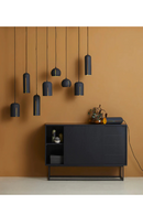 Black-Coated Pendant Lamp | WOUD Gap | Oroatrade.com