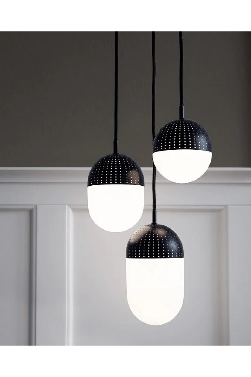 Black Metal Pendant Lamp | WOUD Dot | Oroatrade.com