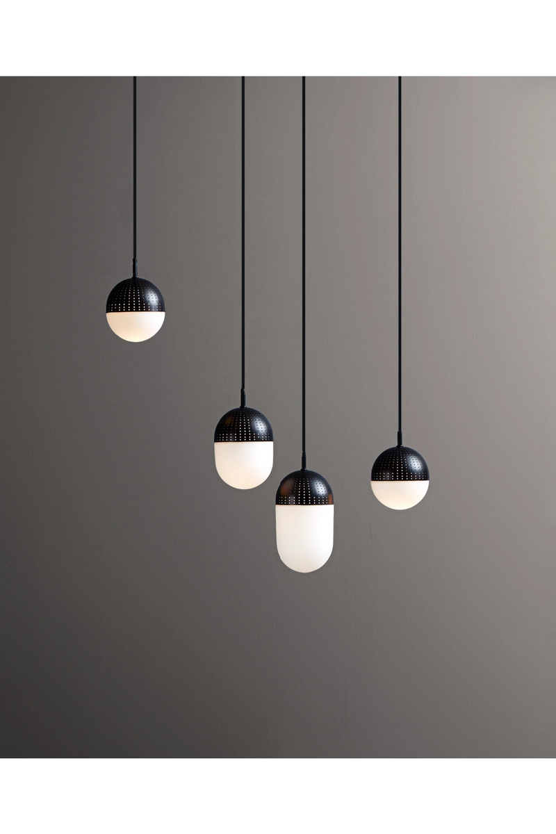 Black Metal Pendant Lamp | WOUD Dot | Oroatrade.com