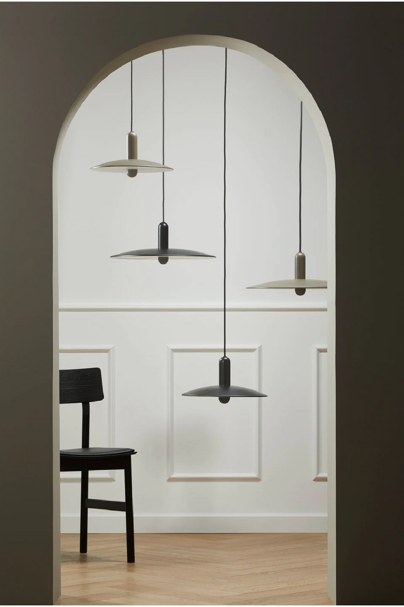 Taupe Modern Pendant Lamp S | WOUD LU | Oroatrade.com