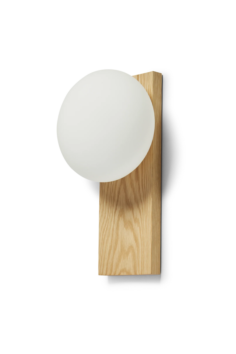 Contemporary Ovoid Table/Wall Lamp | WOUD Dew | Oroatrade.com