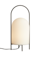 White Glass Contemporary Floor Lamp | WOUD Ghost | Oroatrade.com
