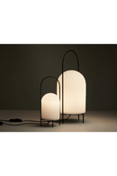 White Glass Contemporary Floor Lamp | WOUD Ghost | Oroatrade.com