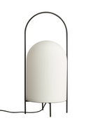 White Glass Contemporary Floor Lamp | WOUD Ghost | Oroatrade.com