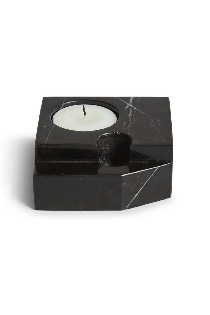 Marble Contemporary Candle Holder | WOUD Jeu De Dés 3 | Oroatrade.com