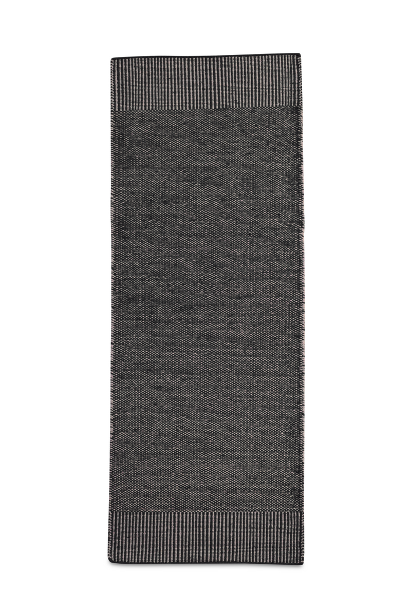 Gray Woven Area Rug | WOUD Rombo | Oroatrade.com