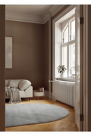 Oval Hand-Tufted Wool Rug 6'10 x 12' | WOUD Kyoto