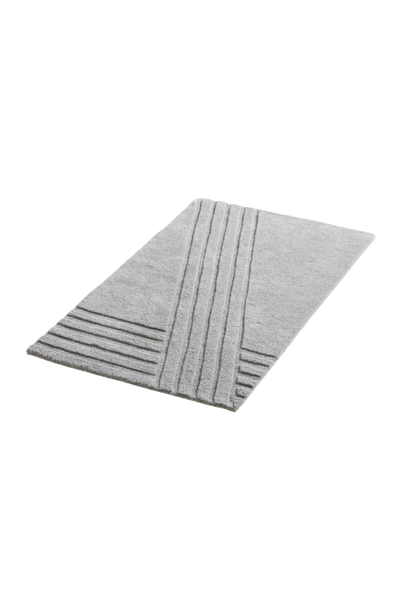 Gray Wool Area Rug | WOUD Kyoto | Oroatrade.com 