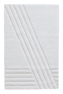 Off White Wool Rug | WOUD Kyoto | Oroatrade.com