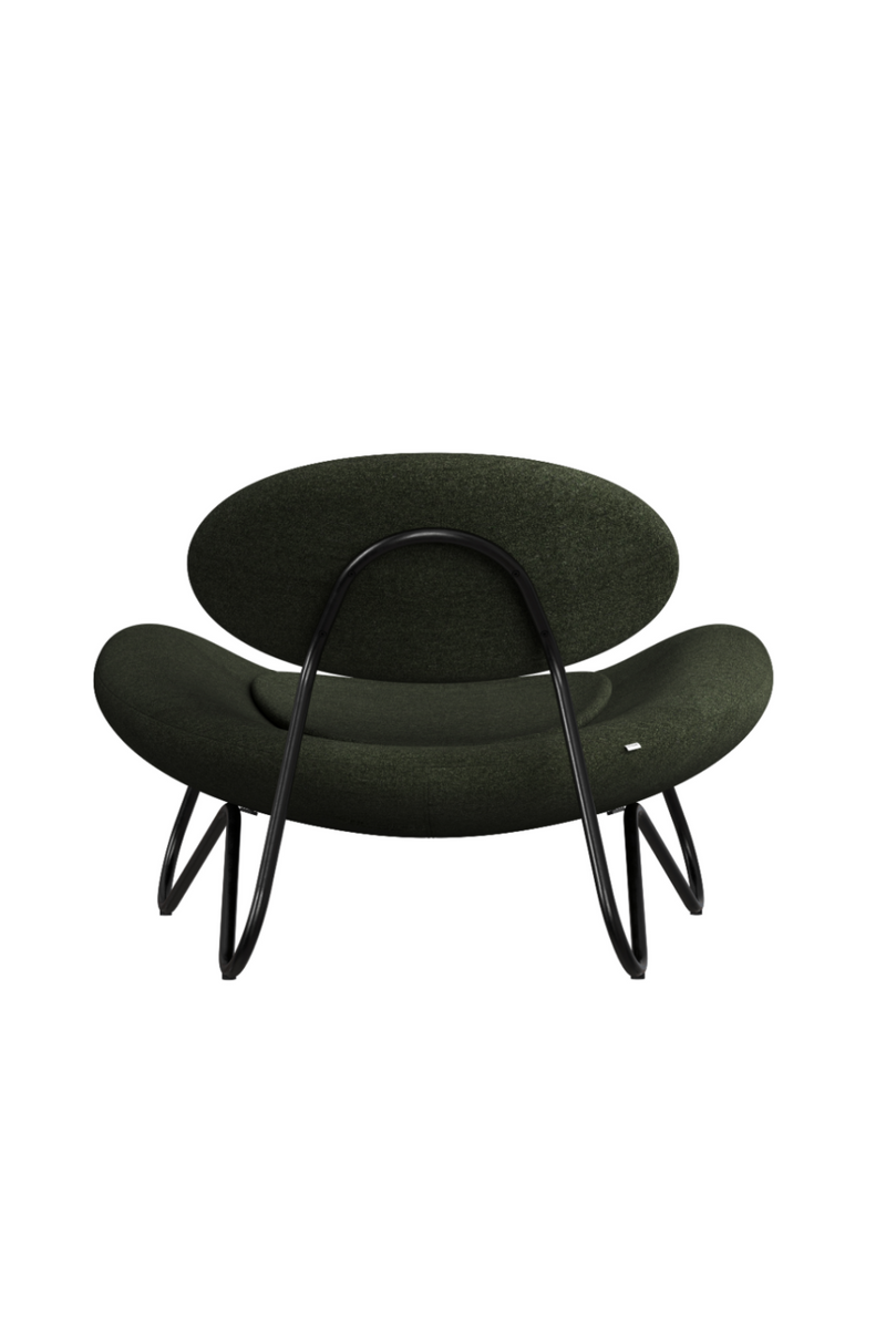 Black Framed Modern Lounge Chair | WOUD Meadow | Oroatrade.com