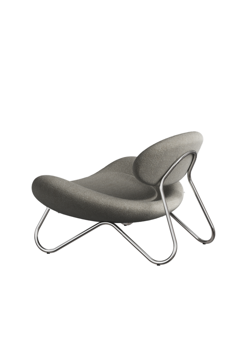 Bouclé Modern Lounge Chair | WOUD Meadow | Oroatrade.com