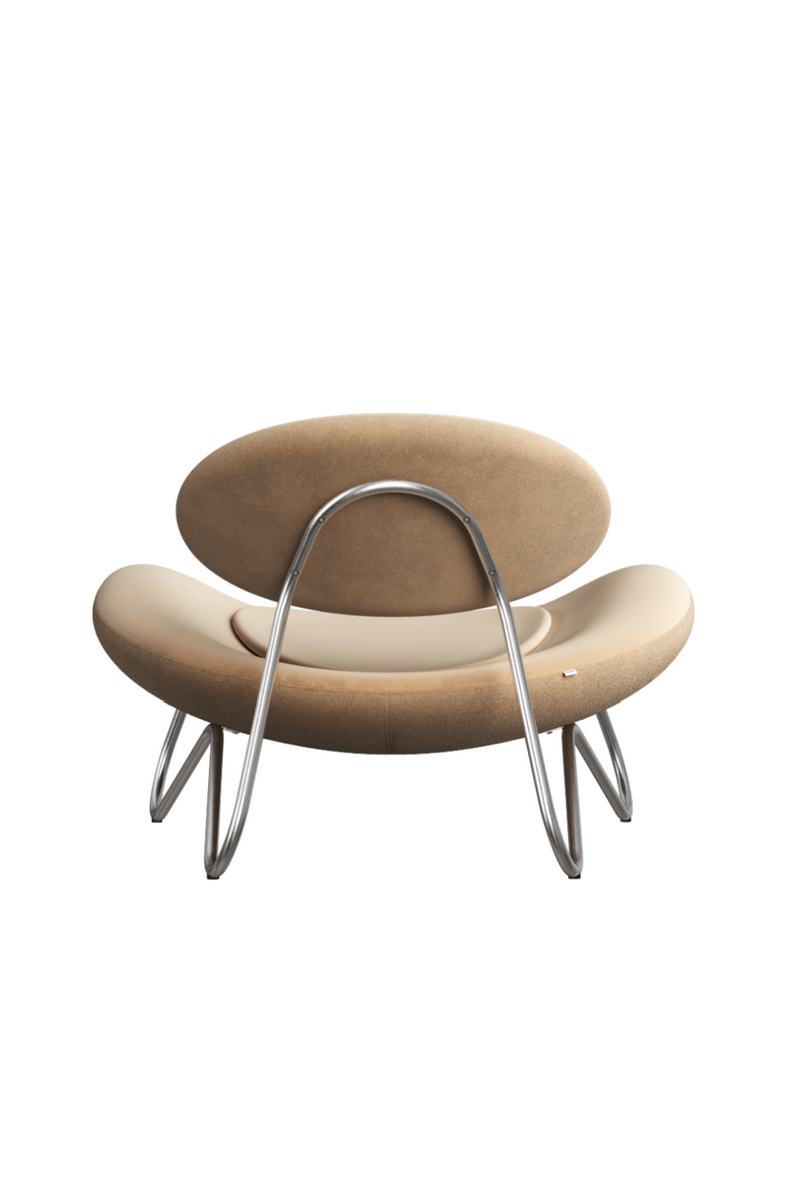 Leather Modern Lounge Chair | WOUD Meadow | Oroatrade.com