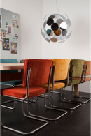 Metal Rib Dining Chairs (2) | Zuiver Ridge | Dutchfurniture.com