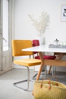 Metal Rib Dining Chairs (2) | Zuiver Ridge | Dutchfurniture.com