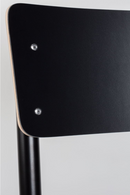 Steel-Framed Stackable Chairs (4) | Zuiver Back To School | Oroatrade.com