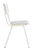 Steel-Framed Stackable Chairs (4) | Zuiver Back To School | Oroatrade.com