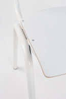 Steel-Framed Stackable Chairs (4) | Zuiver Back To School | Oroatrade.com