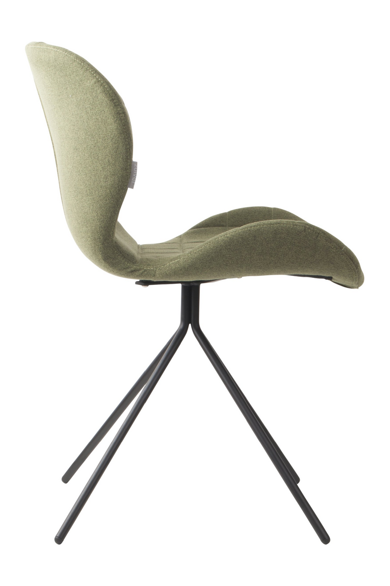 Green Upholstered Dining Chairs (2) | Zuiver OMG | Dutchfurniture.com