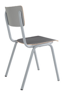 Steel-Framed Stackable Chairs (4) | Zuiver Back To School | Oroatrade.com