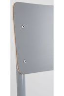 Steel-Framed Stackable Chairs (4) | Zuiver Back To School | Oroatrade.com