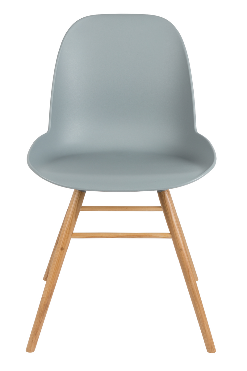 Gray Molded Dining Chairs (2) | Zuiver Albert Kuip | Dutchfurniture.com