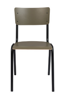 Steel-Framed Stackable Chairs (4) | Zuiver Back To School | Oroatrade.com