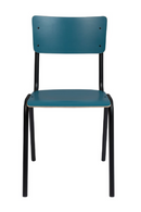 Steel-Framed Stackable Chairs (4) | Zuiver Back To School | Oroatrade.com