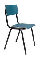 Steel-Framed Stackable Chairs (4) | Zuiver Back To School | Oroatrade.com