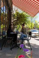 Aluminum Stackable Outdoor Chairs (2) | Zuiver Back To School | Oroatrade.com