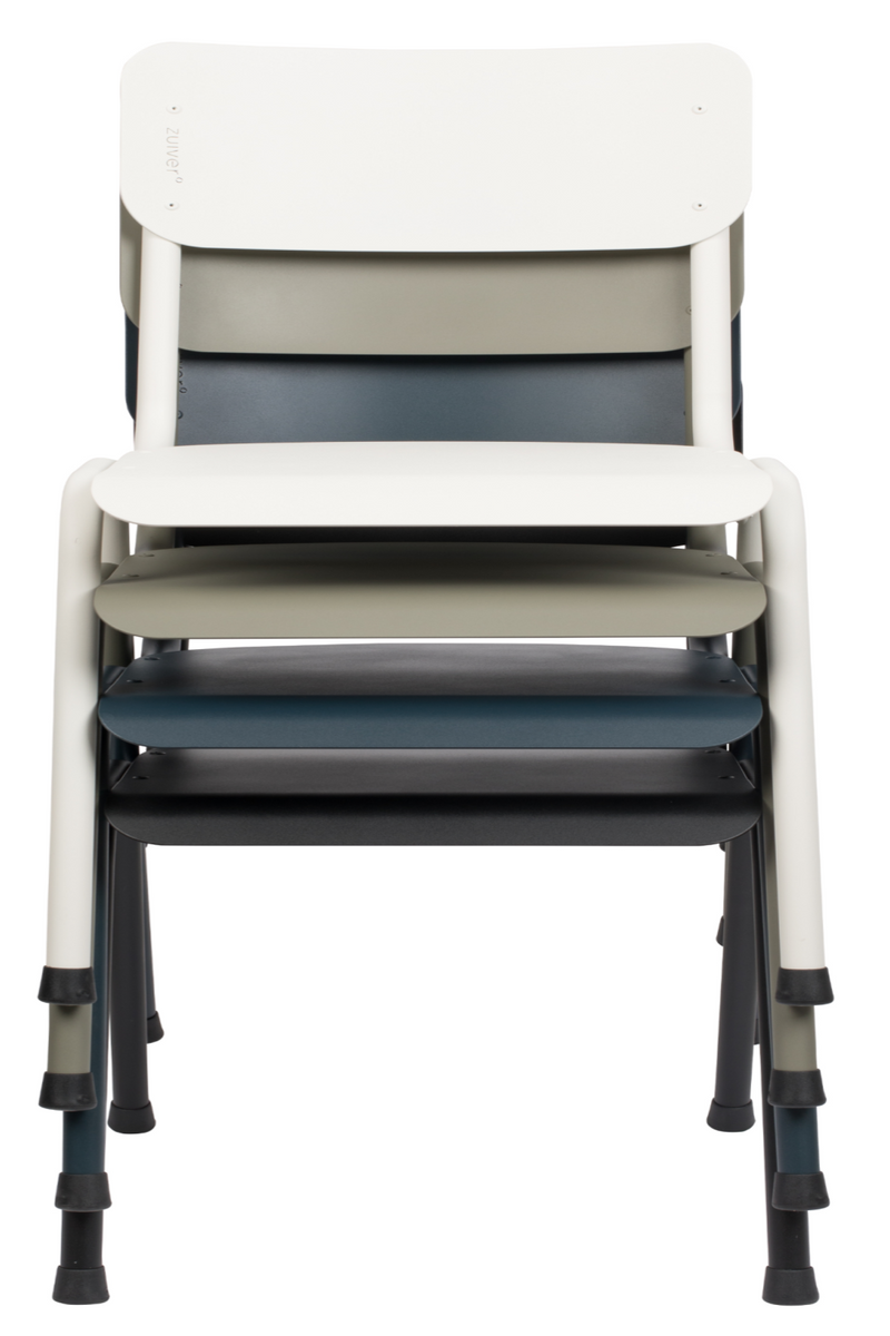 Gray Blue Outdoor Dining Chairs (2) | Zuiver Back To School | DutchFurniture.com