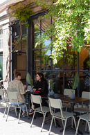 Aluminum Stackable Outdoor Chairs (2) | Zuiver Back To School | Oroatrade.com