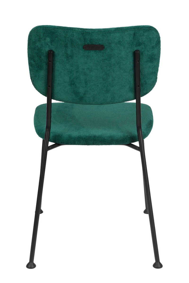 Green Upholstered Dining Chairs (2) | Zuiver Benson | DutchFurniture.com