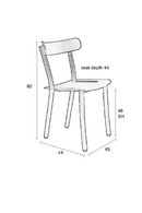 Black Dining Chairs (2) | Zuiver Friday | DutchFurniture.com