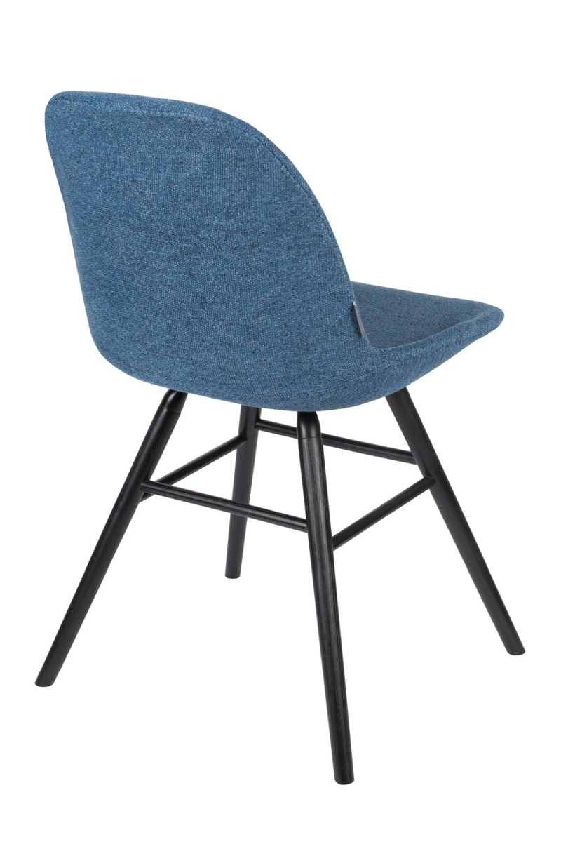 Blue Upholstered Dining Chairs (2) | Zuiver Albert Kuip | DutchFurniture.com
