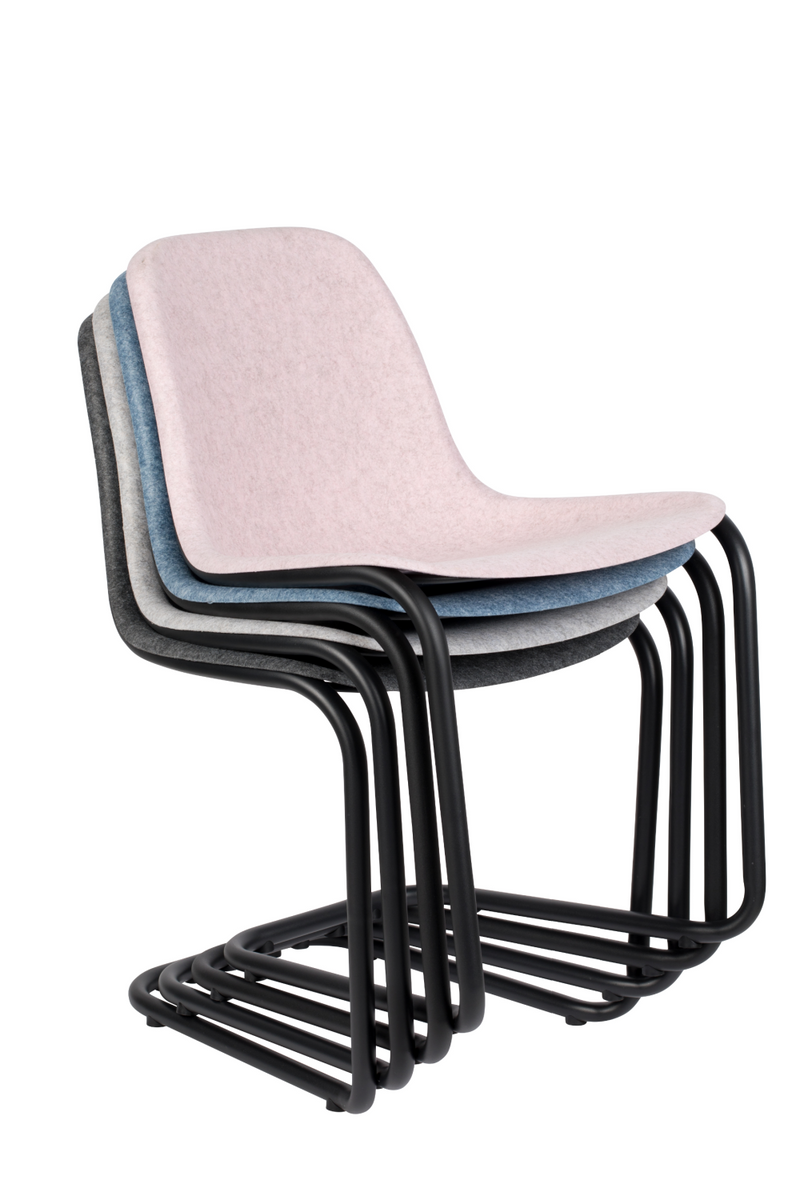 Pink Upcycled Dining Chairs (2) | Zuiver Thirsty | DutchFurniture.com