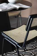 Beech Framed Rattan Dining Chairs (2) | Oroatrade.com