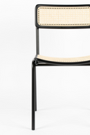 Beech Framed Rattan Dining Chairs (2) | Oroatrade.com