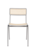 Beech Framed Rattan Dining Chairs (2) | Oroatrade.com