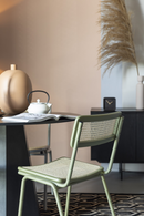 Beech Framed Rattan Dining Chairs (2) | Oroatrade.com