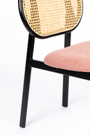 Rattan Back Dining Chair | Zuiver Spike | Dutchfurniture.com