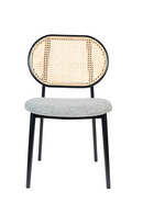 Rattan Back Dining Chair | Zuiver Spike | Dutchfurniture.com