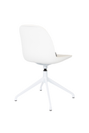 Upholstered Minimalist Swivel Chair (2) | Zuiver Albert | Oroatrade