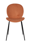 Upholstered Shell Dining Chairs (2) | Zuiver Bonnet | Dutchfurniture.com