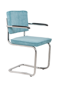 Modern Ribcord Dining Armchairs (2) | Zuiver Ridge | Oroatrade.com