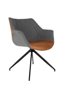 Brown Upholstered Armchairs (2) | Zuiver Doulton | DutchFurniture.com