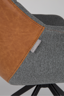 Brown Upholstered Armchairs (2) | Zuiver Doulton | DutchFurniture.com