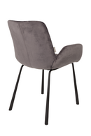 Dark Gray Velvet Dining Chairs (2) | Zuiver Brit | DutchFurniture.com