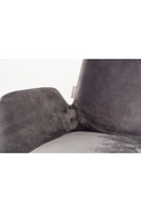 Dark Gray Velvet Dining Chairs (2) | Zuiver Brit | DutchFurniture.com
